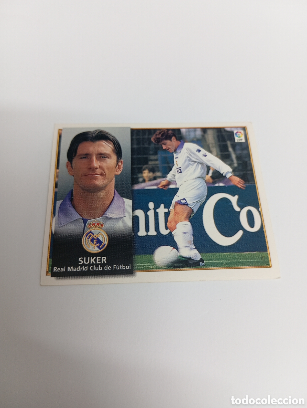 Cromos de F&uacute;tbol: SUKER Real Madrid Liga Este 1998 1999 NUEVO SIN PEGAR 98 99