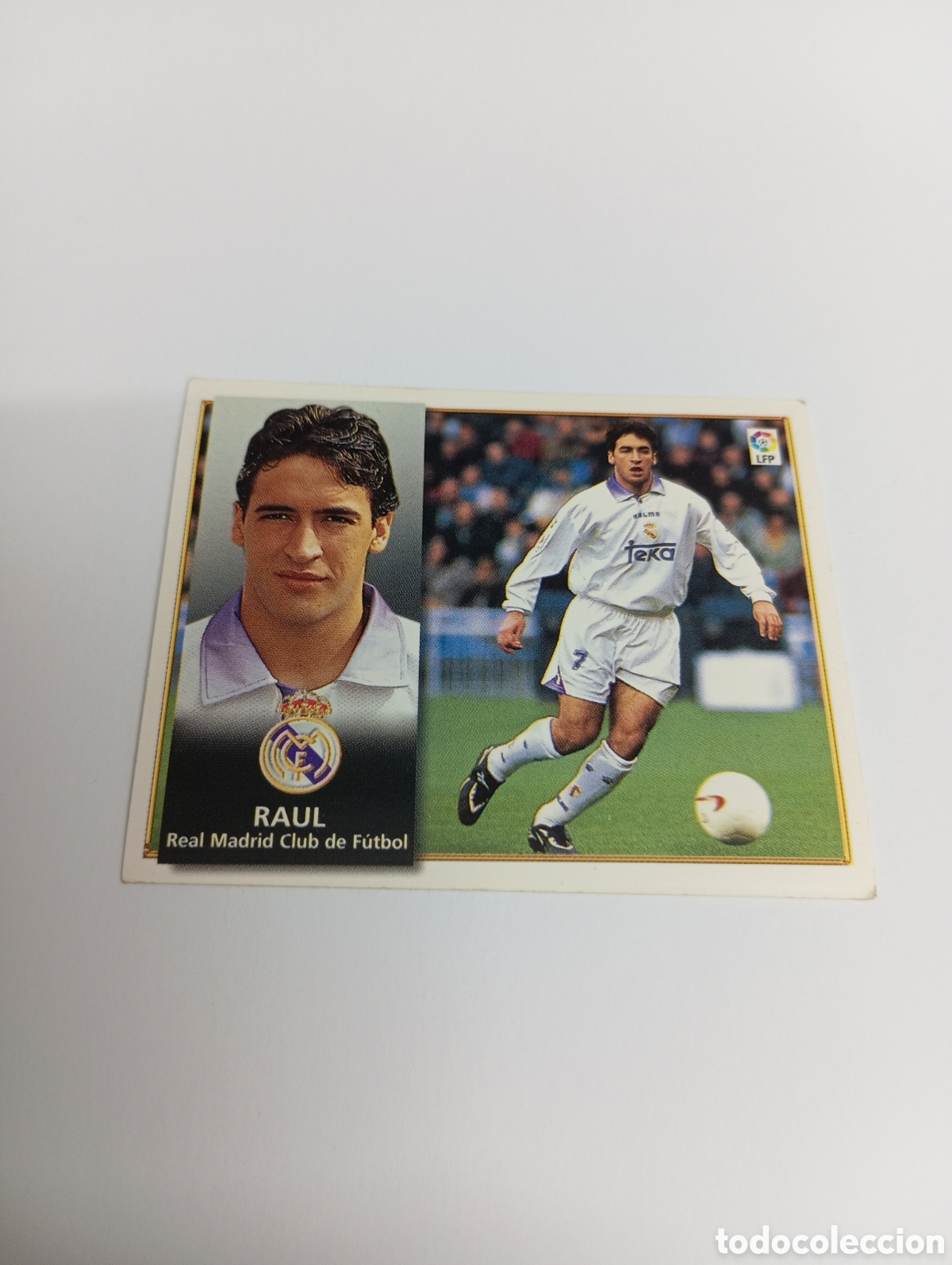 Cromos de F&uacute;tbol: RA&Uacute;L Real Madrid Liga Este 1998 1999 NUEVO SIN PEGAR 98 99