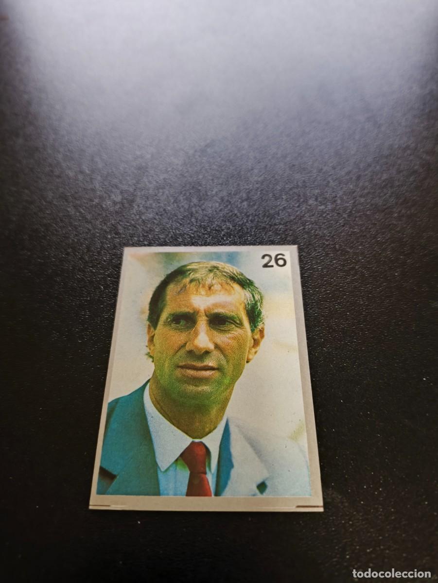 Cromos de F&uacute;tbol: 26 BILARDO ARGENTINA REYAUCA MUNDIAL ITALIA 1990 WORLD CUP NO ESTE PANINI