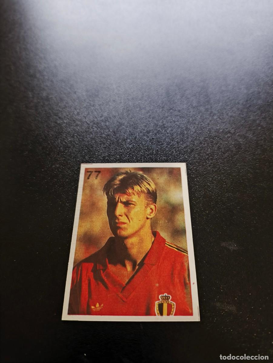 Fu&szlig;ball-Sticker: 77 PATRICK VERVOORT BELGICA BELGIUM REYAUCA MUNDIAL ITALIA 1990 WORLD CUP NO ESTE PANINI
