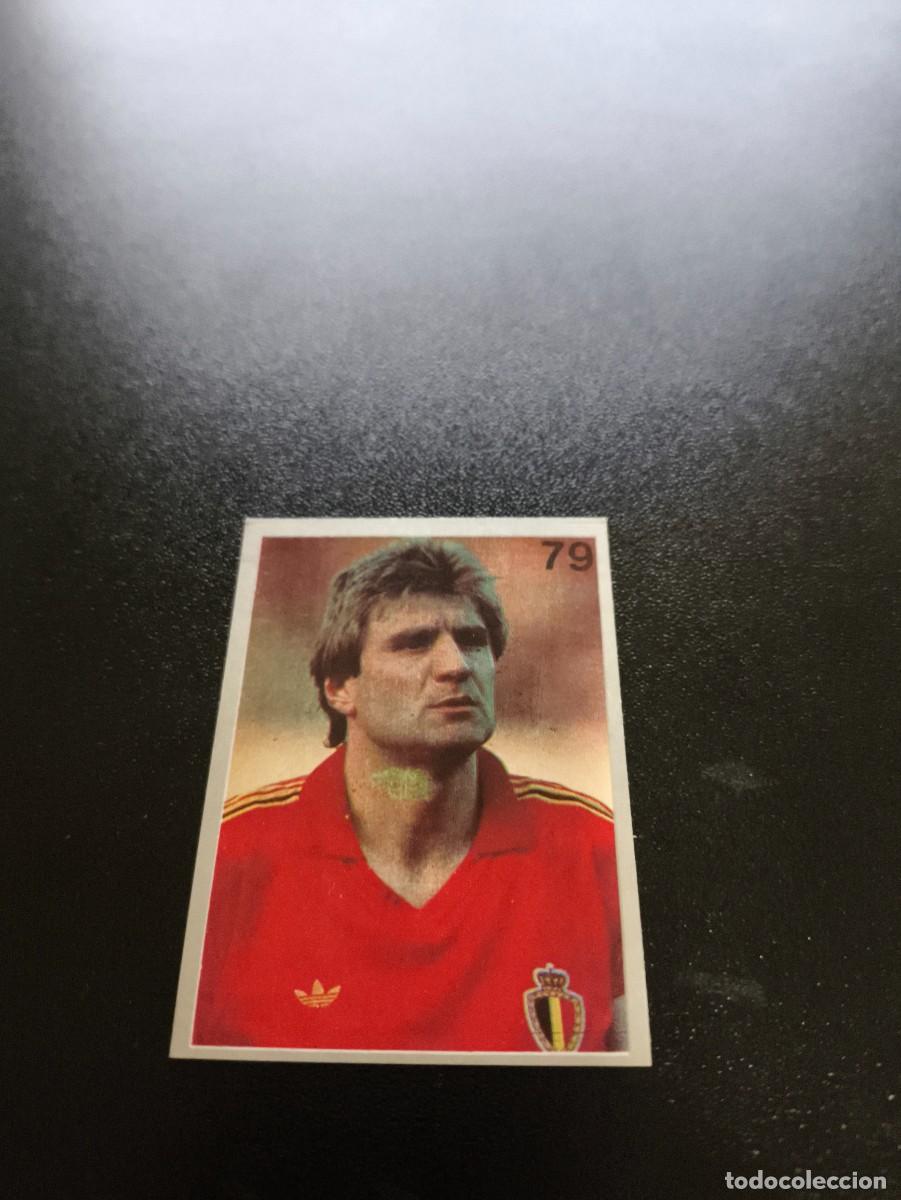 Fu&szlig;ball-Sticker: 79 JAN CEULEMANS BELGICA BELGIUM REYAUCA MUNDIAL ITALIA 1990 WORLD CUP NO ESTE PANINI