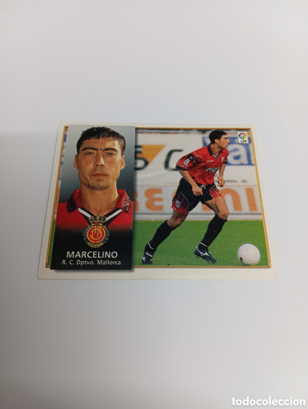 Fu&szlig;ball-Sticker: MARCELINO Mallorca Liga Este 1998 1999 NUEVO SIN PEGAR 98 99