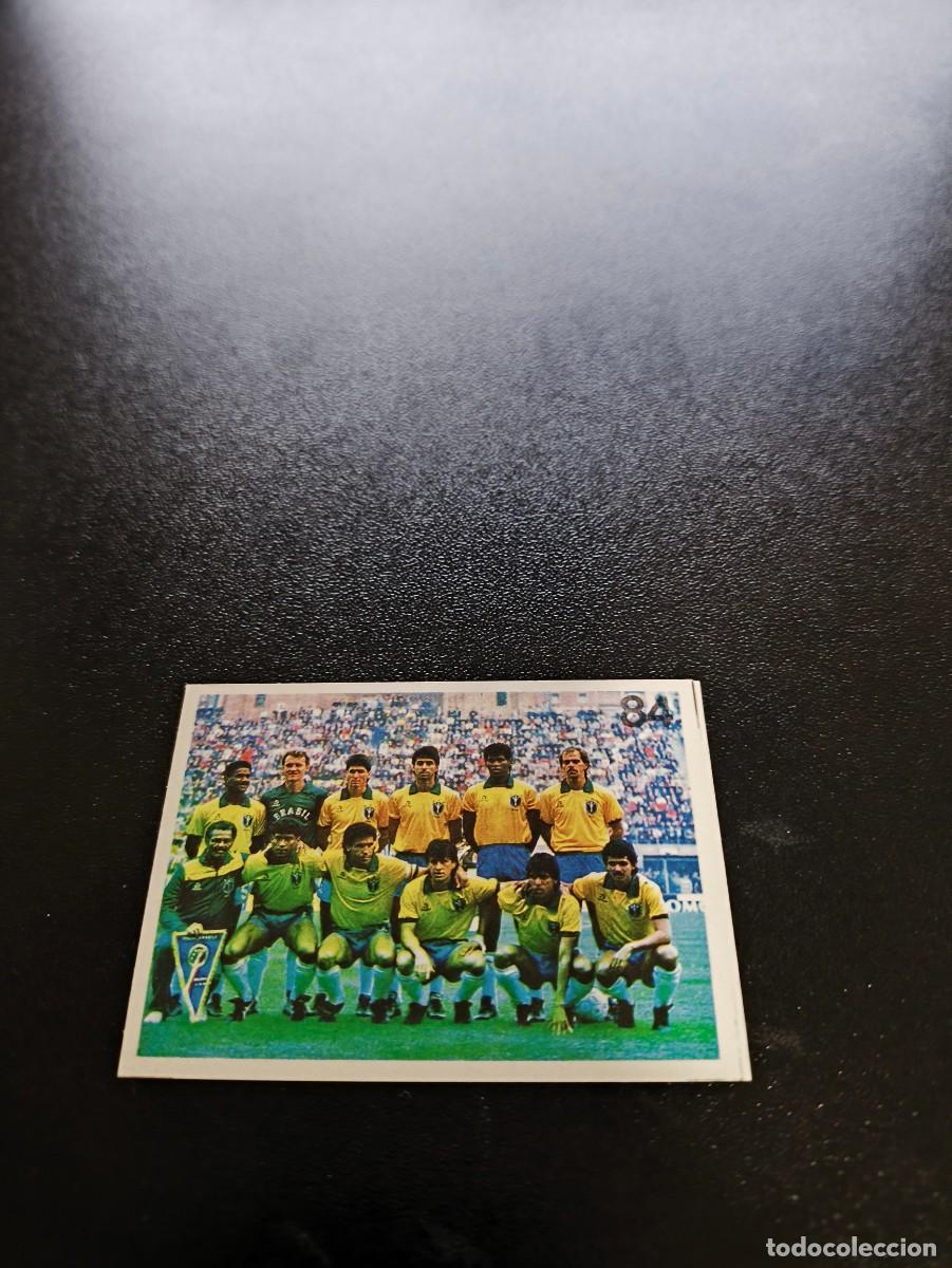 Fu&szlig;ball-Sticker: 84 EQUIPO TEAM BRASIL BRAZIL REYAUCA MUNDIAL ITALIA 1990 WORLD CUP NO ESTE PANINI