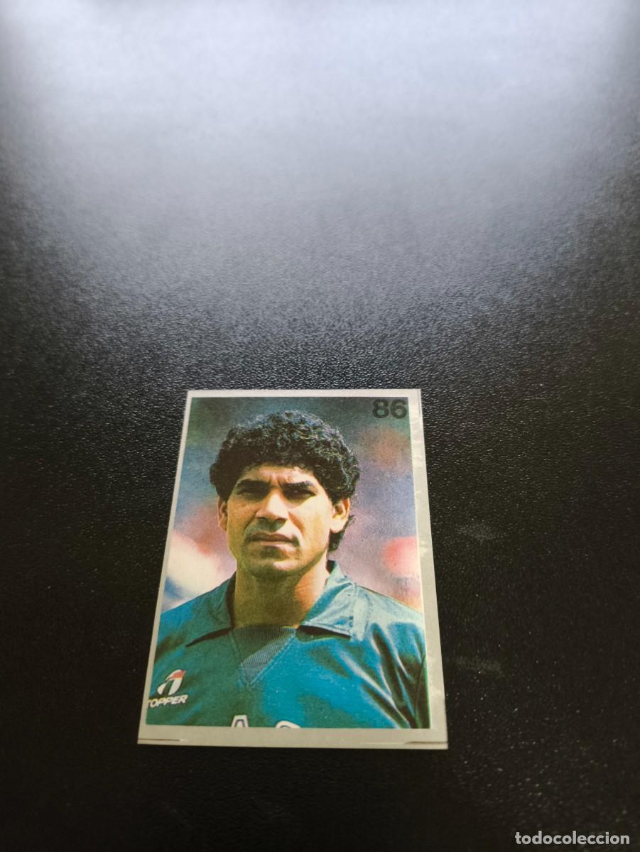 Fu&szlig;ball-Sticker: 86 ACACIO BRASIL BRAZIL REYAUCA MUNDIAL ITALIA 1990 WORLD CUP NO ESTE PANINI