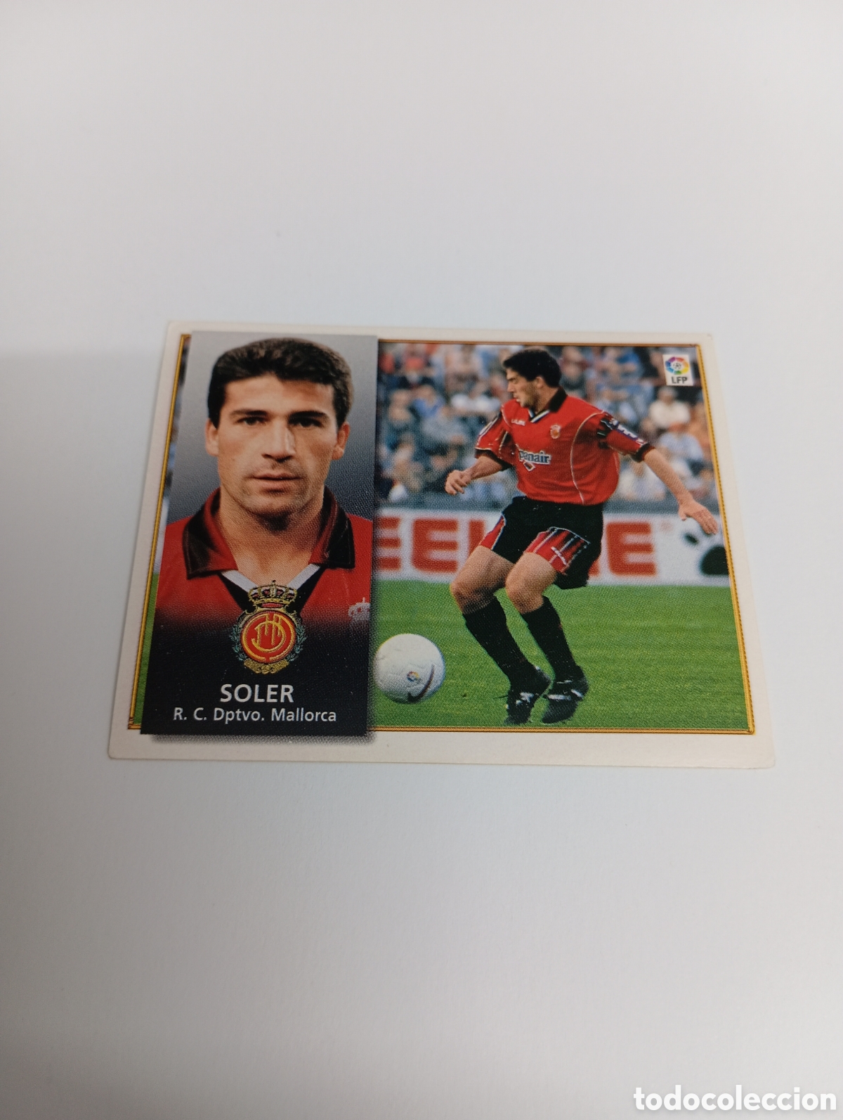 Fu&szlig;ball-Sticker: SOLER Mallorca Liga Este 1998 1999 NUEVO SIN PEGAR 98 99