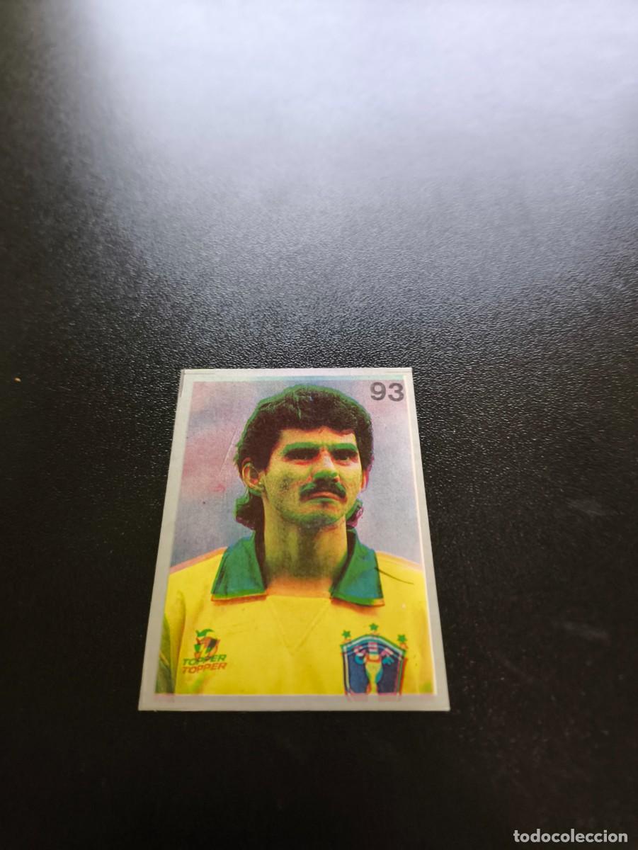 Fu&szlig;ball-Sticker: 93 RICARDO ROCHA BRASIL BRAZIL REYAUCA MUNDIAL ITALIA 1990 WORLD CUP NO ESTE PANINI