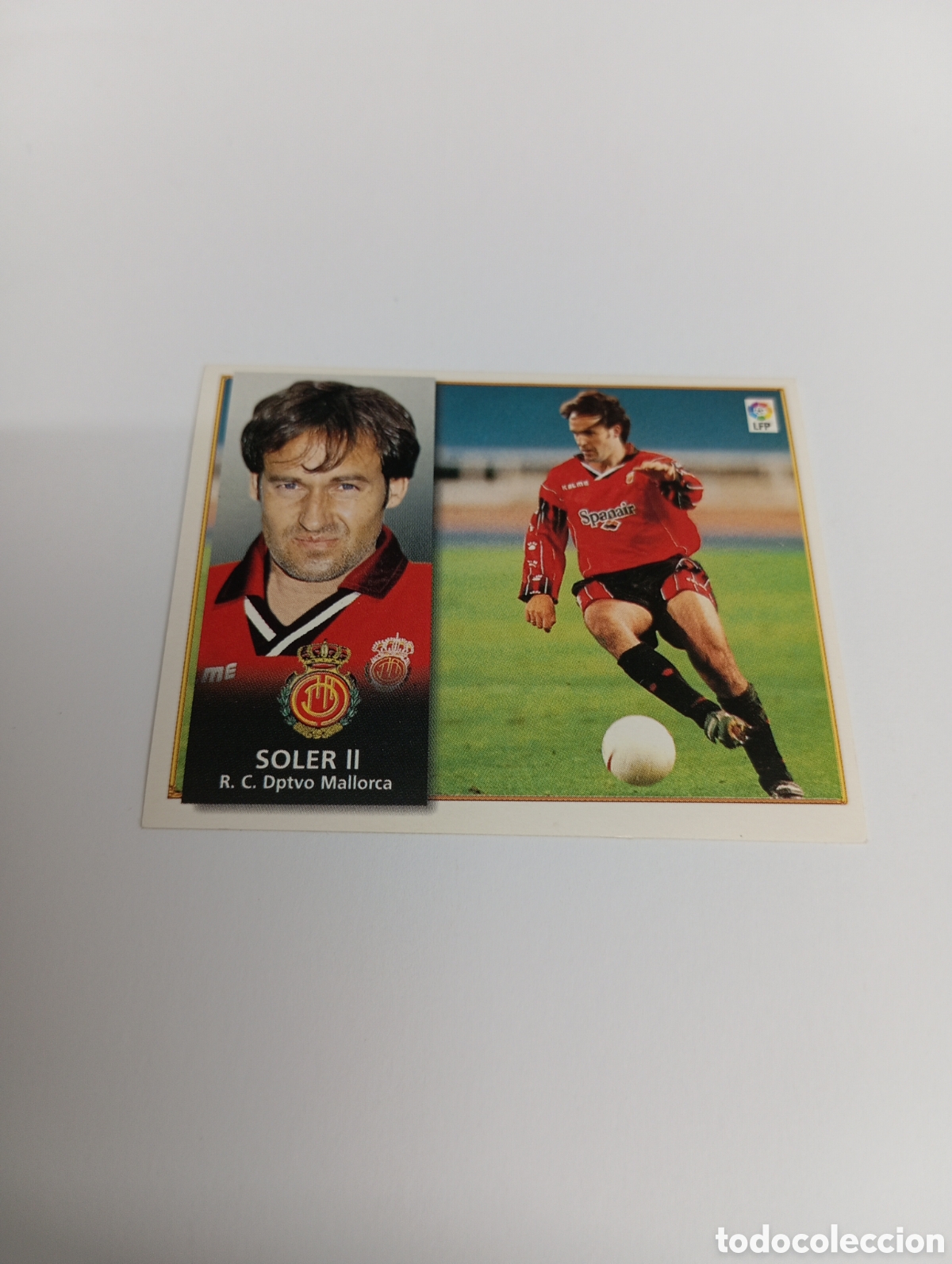 Cromos de F&uacute;tbol: SOLER II Mallorca Liga Este 1998 1999 NUEVO SIN PEGAR 98 99