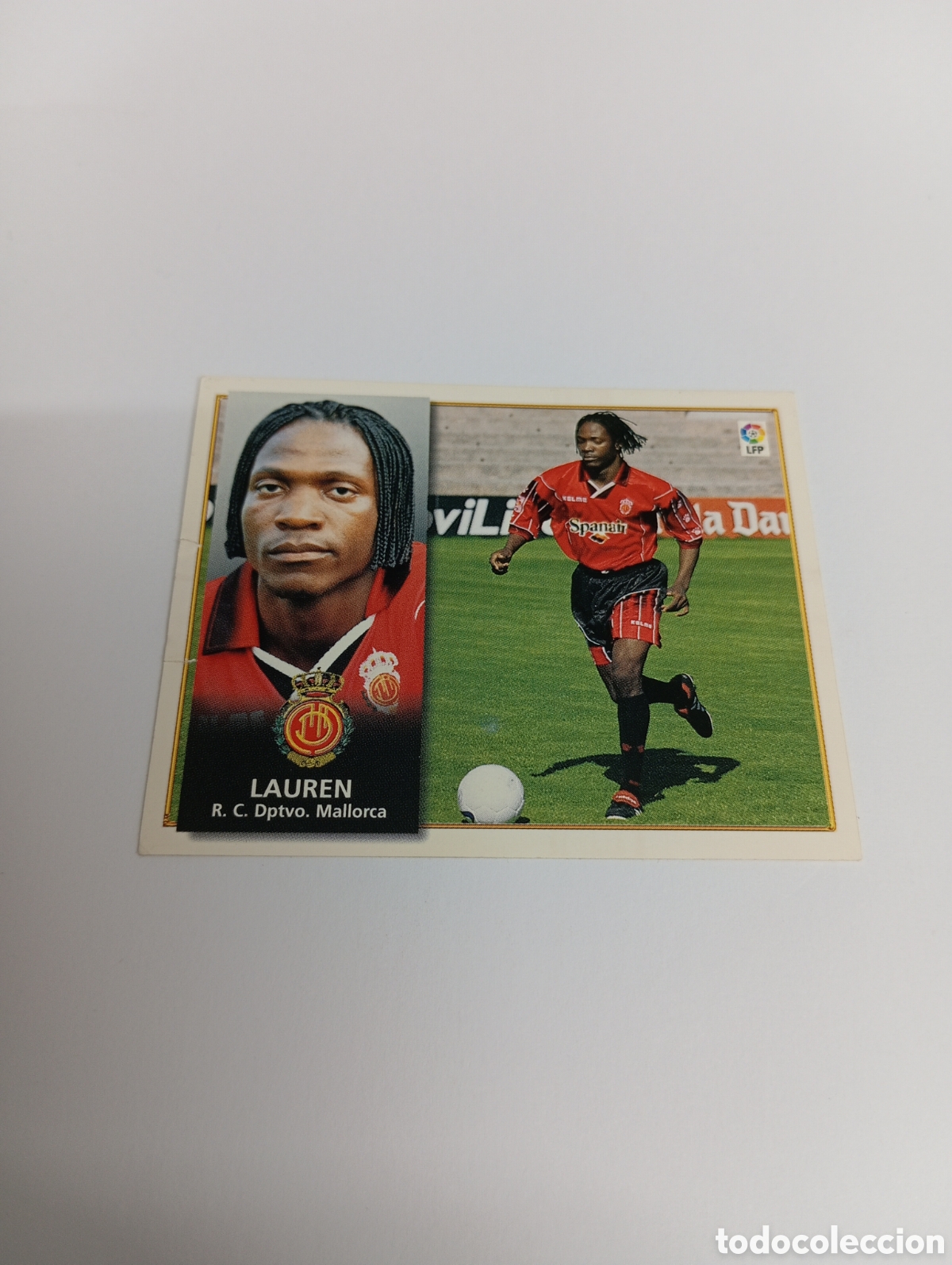 Cromos de F&uacute;tbol: LAUREN COLOCA Mallorca Liga Este 1998 1999 NUEVO SIN PEGAR 98 99