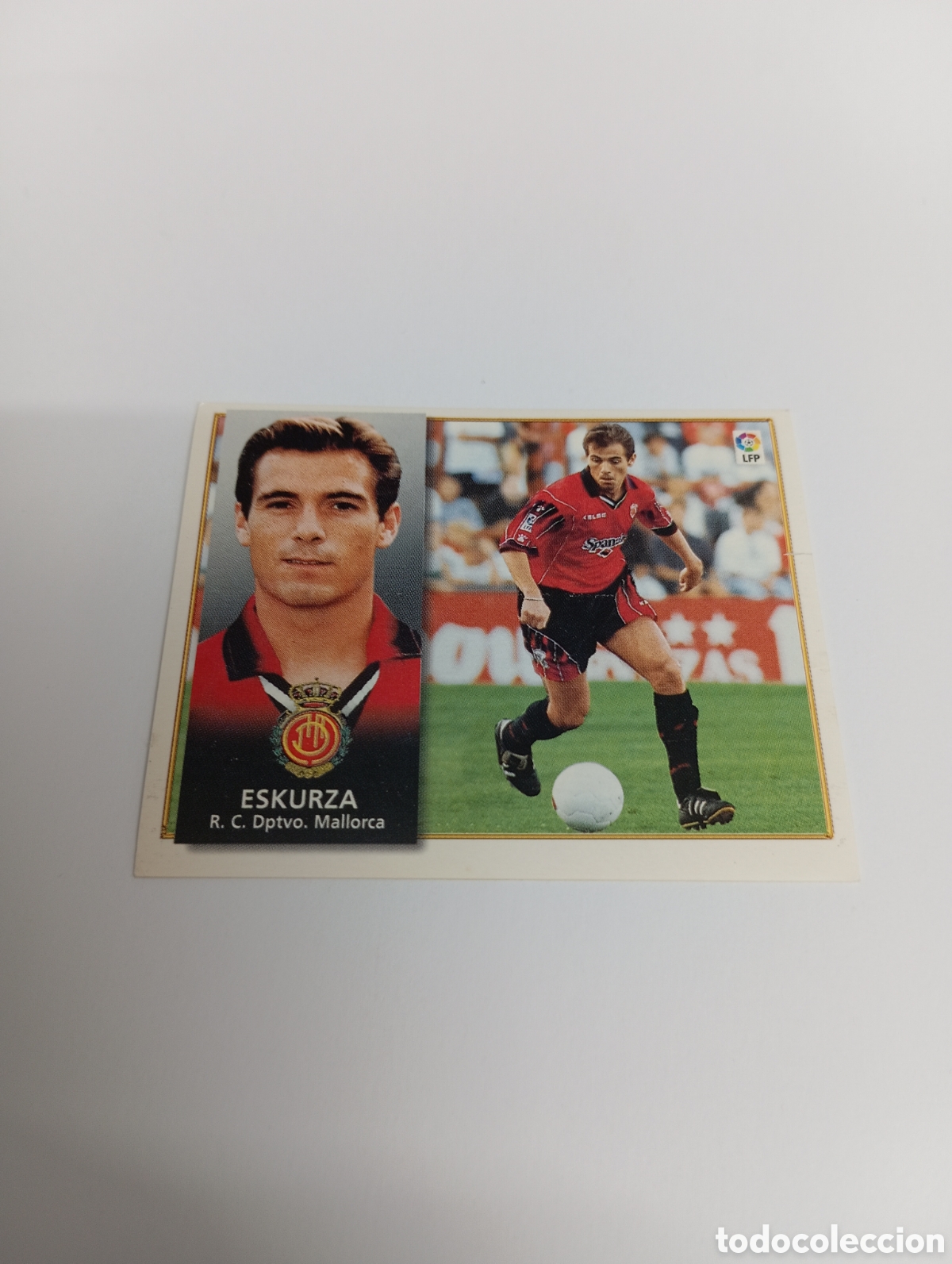 Cromos de F&uacute;tbol: ESKURZA BAJA Mallorca Liga Este 1998 1999 NUEVO SIN PEGAR 98 99