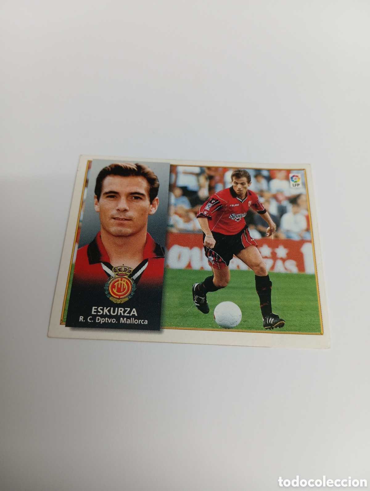 Cromos de F&uacute;tbol: ESKURZA BAJA Mallorca Liga Este 1998 1999 Panini 98 99