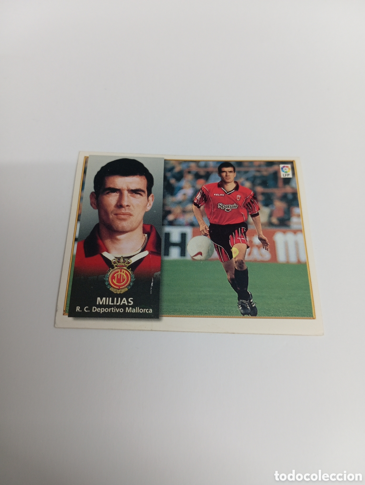Cromos de F&uacute;tbol: MILIJAS BAJA Mallorca Liga Este 1998 1999 NUEVO SIN PEGAR 98 99