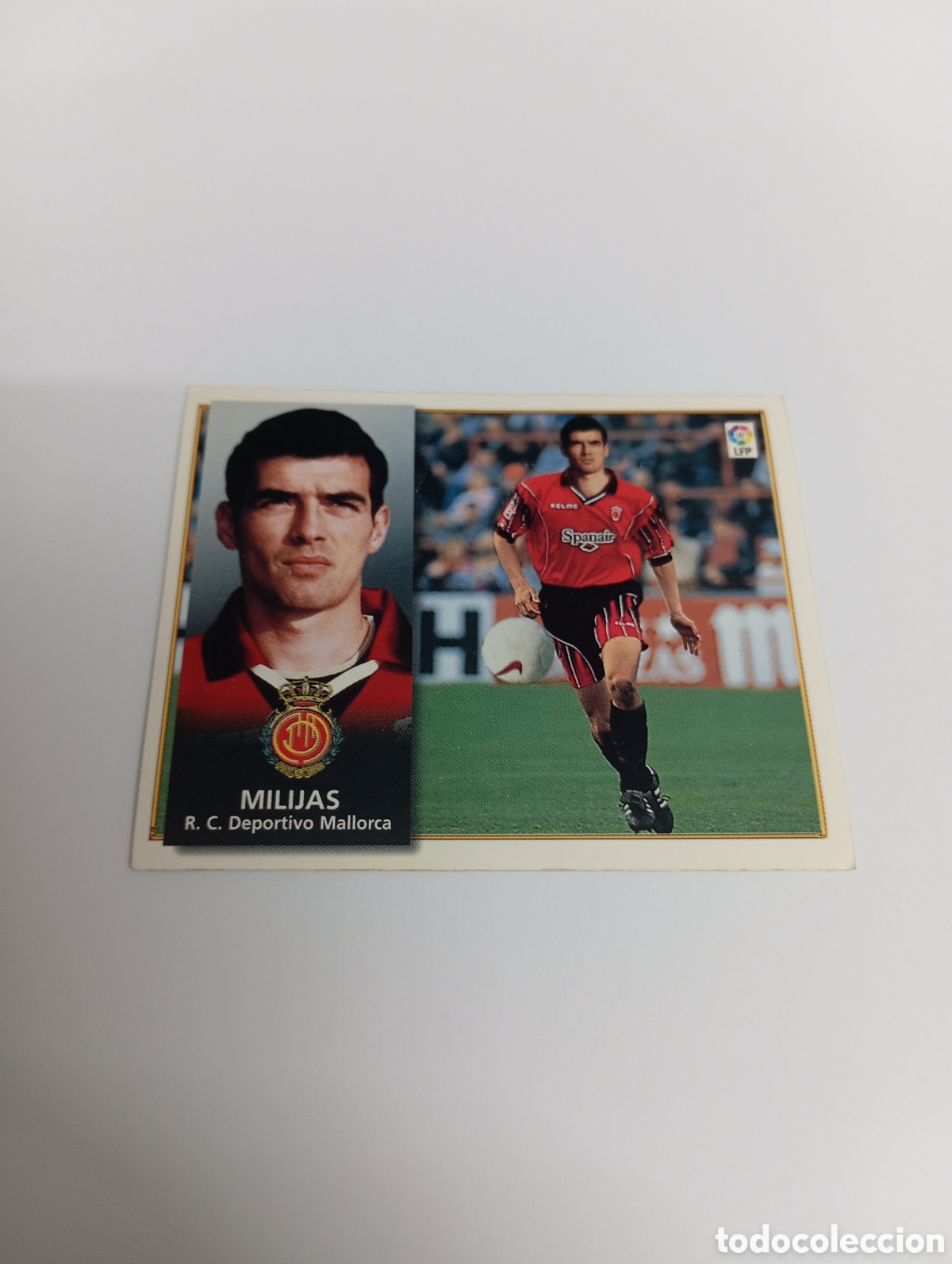 Cromos de F&uacute;tbol: MILIJAS BAJA Mallorca Liga Este 1998 1999 NUEVO SIN PEGAR 98 99