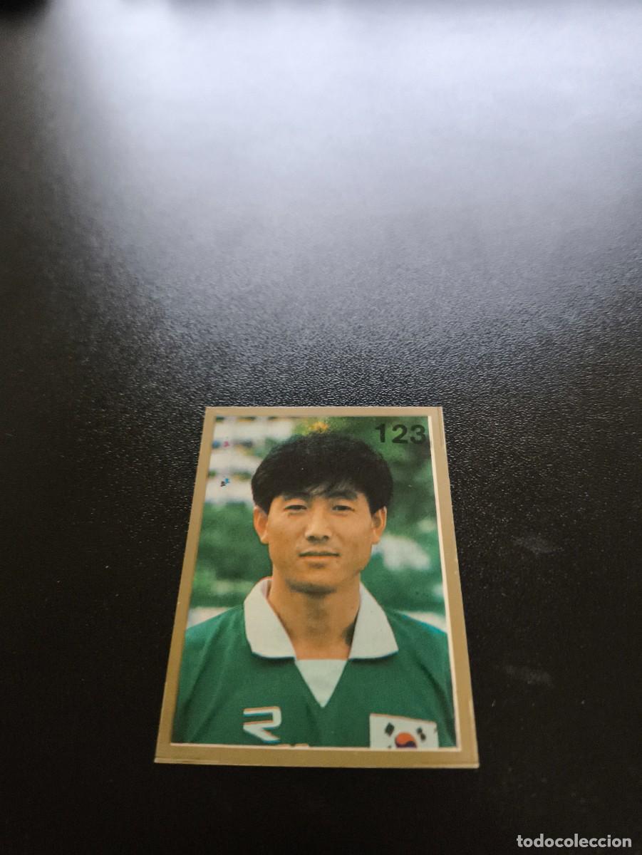Cromos de F&uacute;tbol: 123 JEONG GI-DONG COREA DEL SUR SOUTH KOREA REYAUCA MUNDIAL ITALIA 1990 WORLD CUP NO ESTE PANINI
