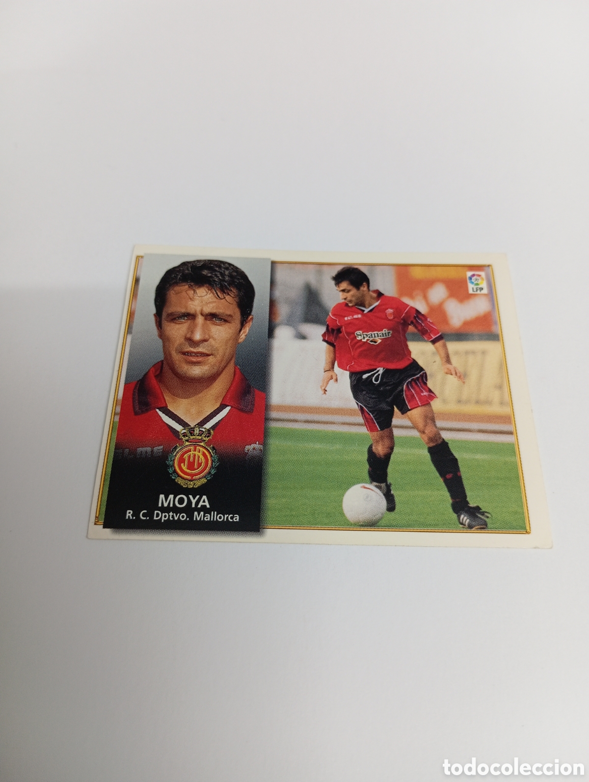 Cromos de F&uacute;tbol: MOYA BAJA Mallorca Liga Este 1998 1999 NUEVO SIN PEGAR 98 99