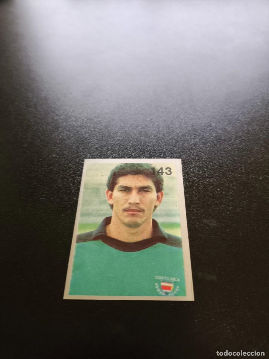 Cromos de F&uacute;tbol: 143 HERMIDIO BARRANTES COSTA RICA REYAUCA MUNDIAL ITALIA 1990 WORLD CUP NO ESTE PANINI