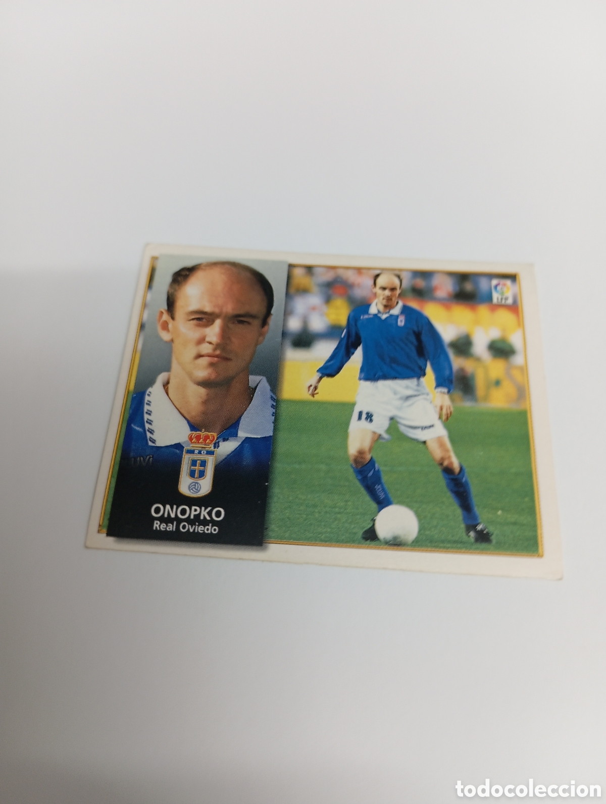 Cromos de F&uacute;tbol: ONOPKO Oviedo Liga Este 1998 1999 NUEVO SIN PEGAR 98 99