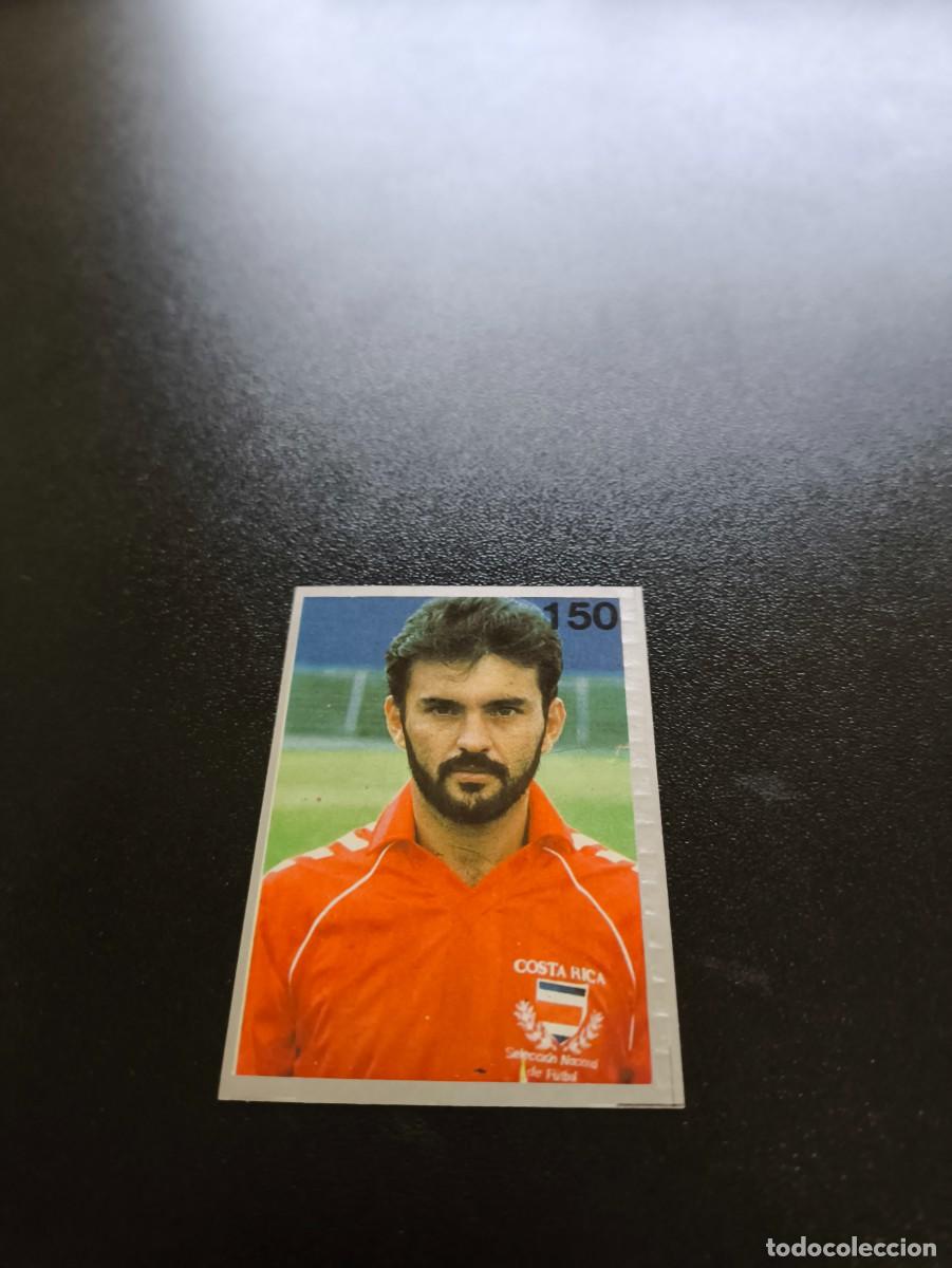 Cromos de F&uacute;tbol: 150 ALVARO SOLANO COSTA RICA REYAUCA MUNDIAL ITALIA 1990 WORLD CUP NO ESTE PANINI