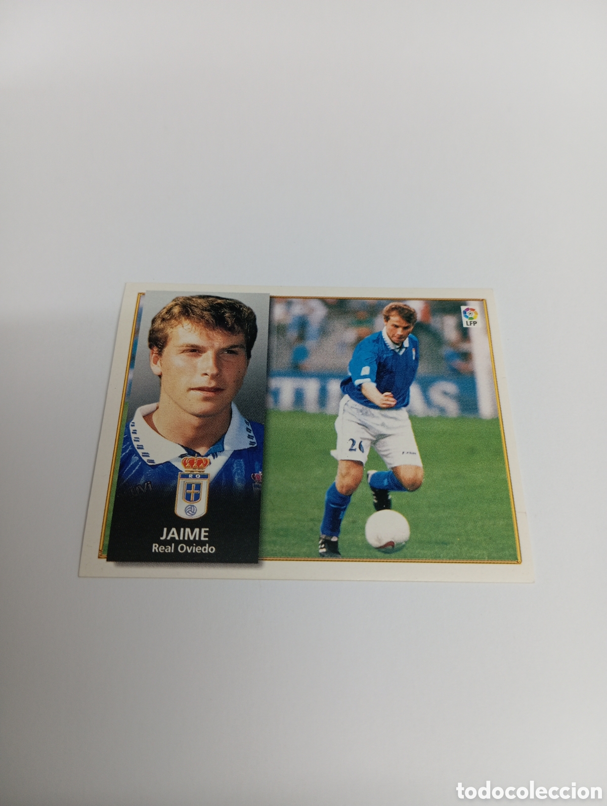 Cromos de F&uacute;tbol: JAIME Oviedo Liga Este 1998 1999 NUEVO SIN PEGAR 98 99