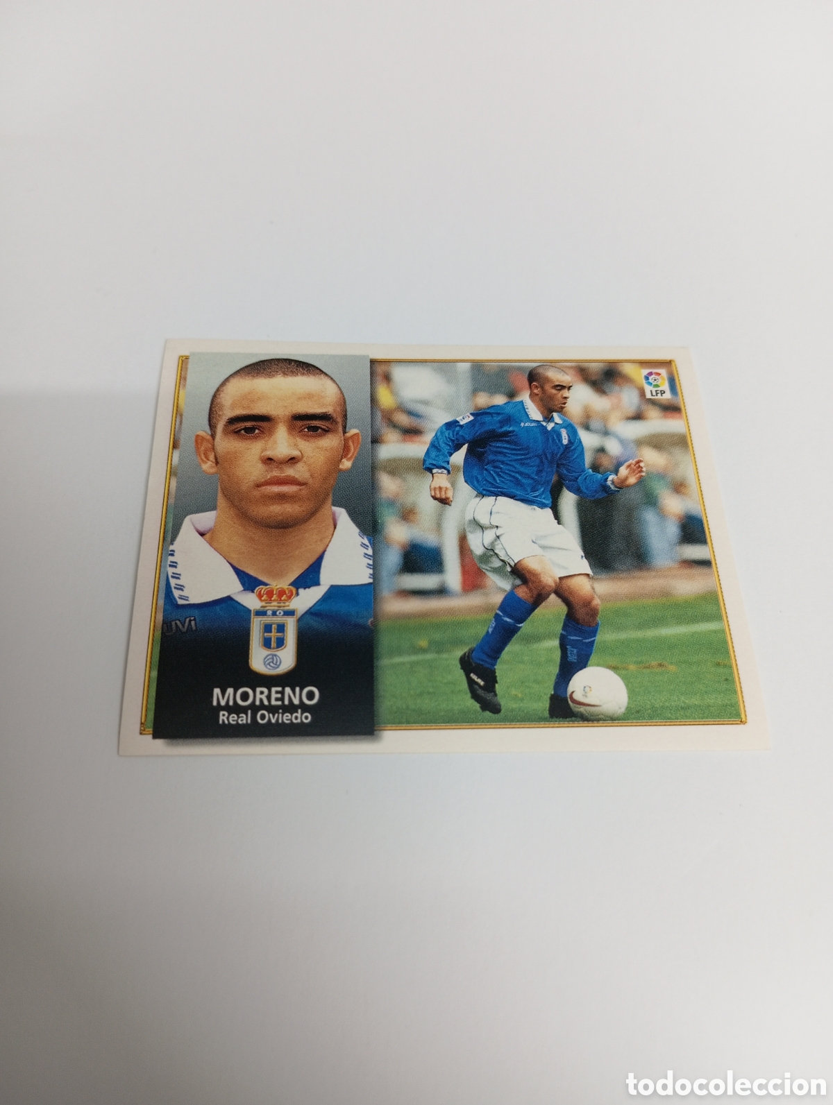 Cromos de F&uacute;tbol: MORENO Oviedo Liga Este 1998 1999 NUEVO SIN PEGAR 98 99