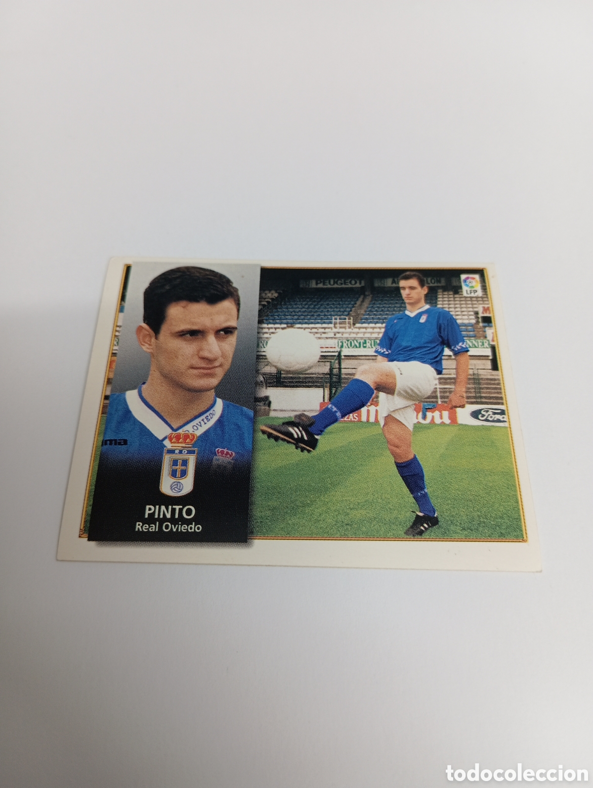 Cromos de F&uacute;tbol: PINTO Oviedo Liga Este 1998 1999 NUEVO SIN PEGAR 98 99