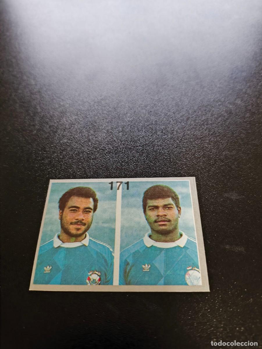 Cromos de F&uacute;tbol: 171 ADEL A. MUBARAK / MUHSIN EMIRATOS ARABES REYAUCA MUNDIAL ITALIA 1990 WORLD CUP NO ESTE PANINI