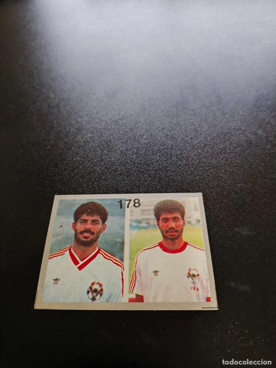 Cromos de F&uacute;tbol: 178 ADNAN KHAMEES AL-TALIYANI EMIRATOS ARABES REYAUCA MUNDIAL ITALIA 1990 WORLD CUP NO ESTE PANINI