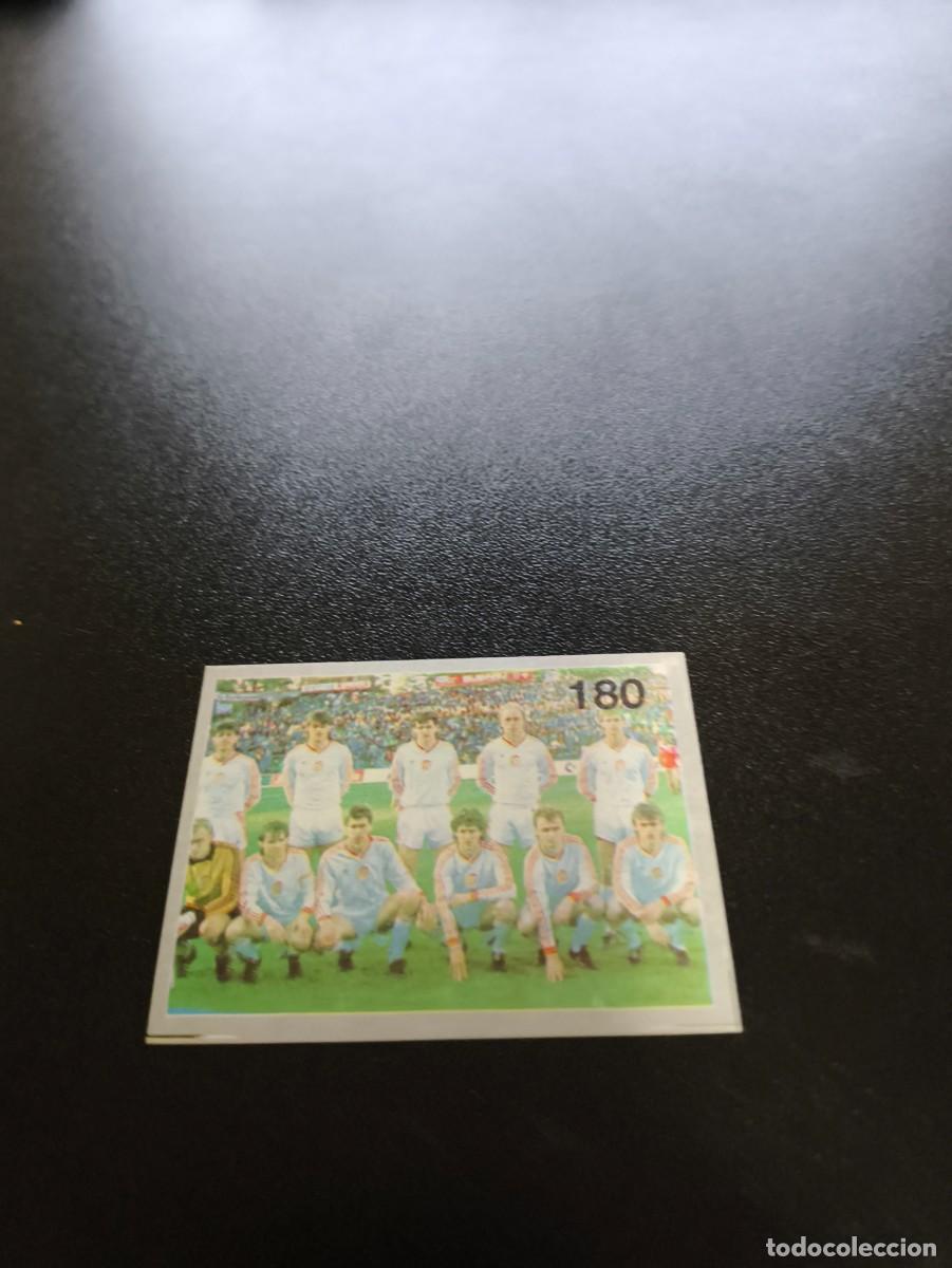 Cromos de F&uacute;tbol: 180 EQUIPO PLANTILLA TEAM CHECOSLOVAQUIA REYAUCA MUNDIAL ITALIA 1990 WORLD CUP NO ESTE PANINI