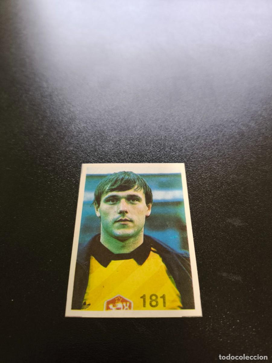 Cromos de F&uacute;tbol: 181 LUDEK MIKLOSKO CHECOSLOVAQUIA REYAUCA MUNDIAL ITALIA 1990 WORLD CUP NO ESTE PANINI