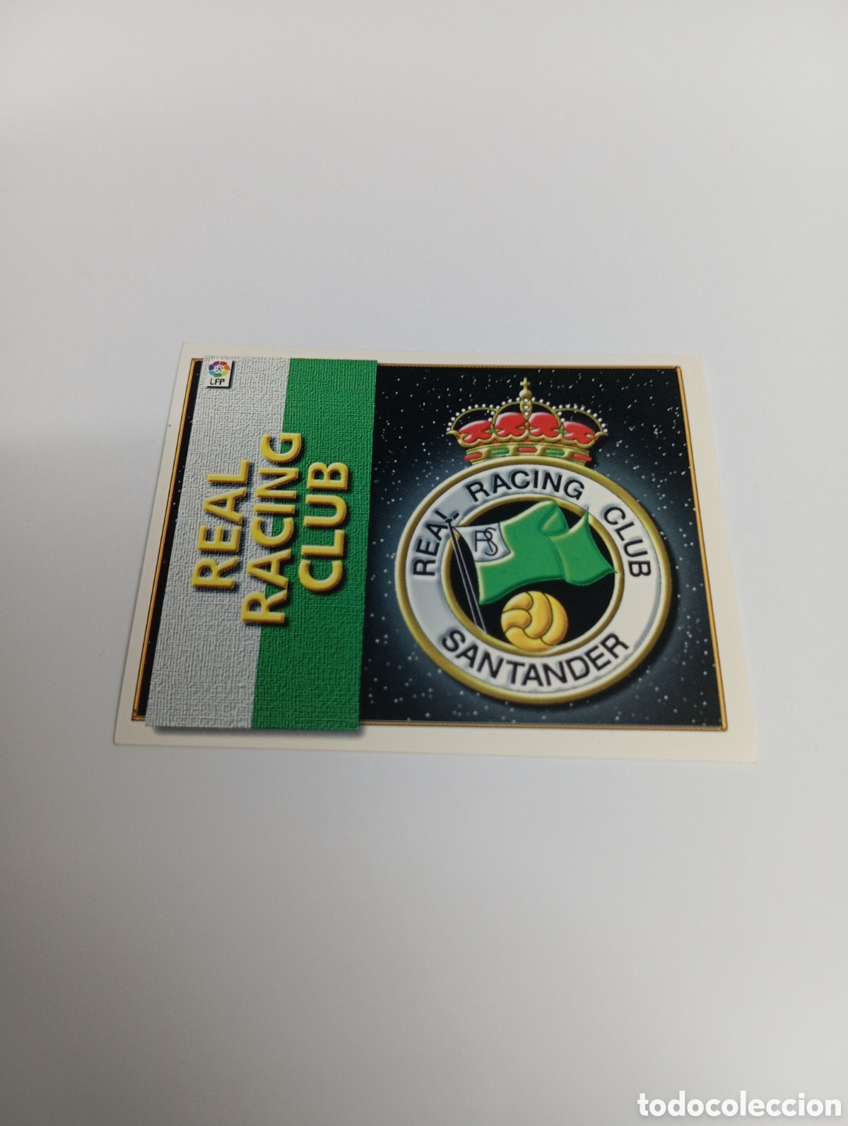 Cromos de F&uacute;tbol: ESCUDO Racing Liga Este 1998 1999 NUEVO SIN PEGAR 98 99
