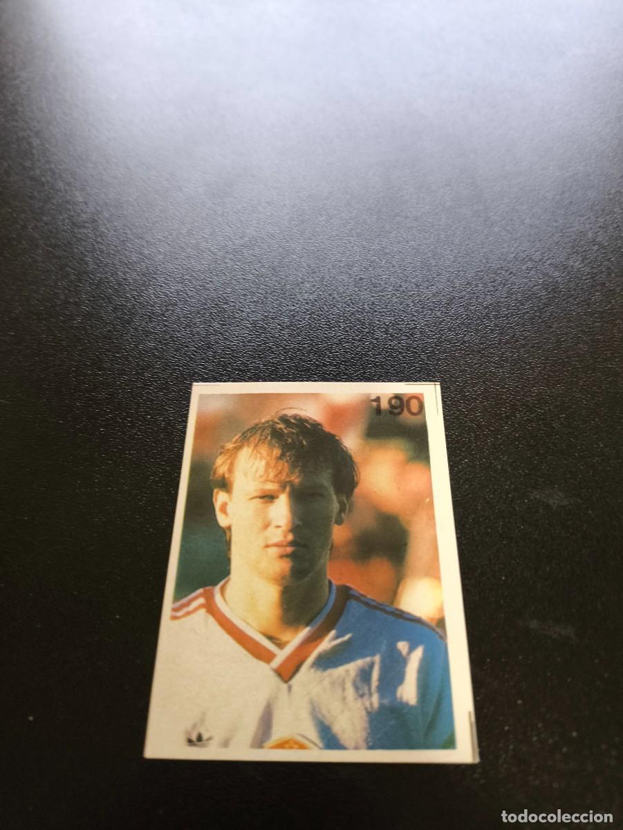 Cromos de F&uacute;tbol: 190 IVAN HASEK CHECOSLOVAQUIA REYAUCA MUNDIAL ITALIA 1990 WORLD CUP NO ESTE PANINI