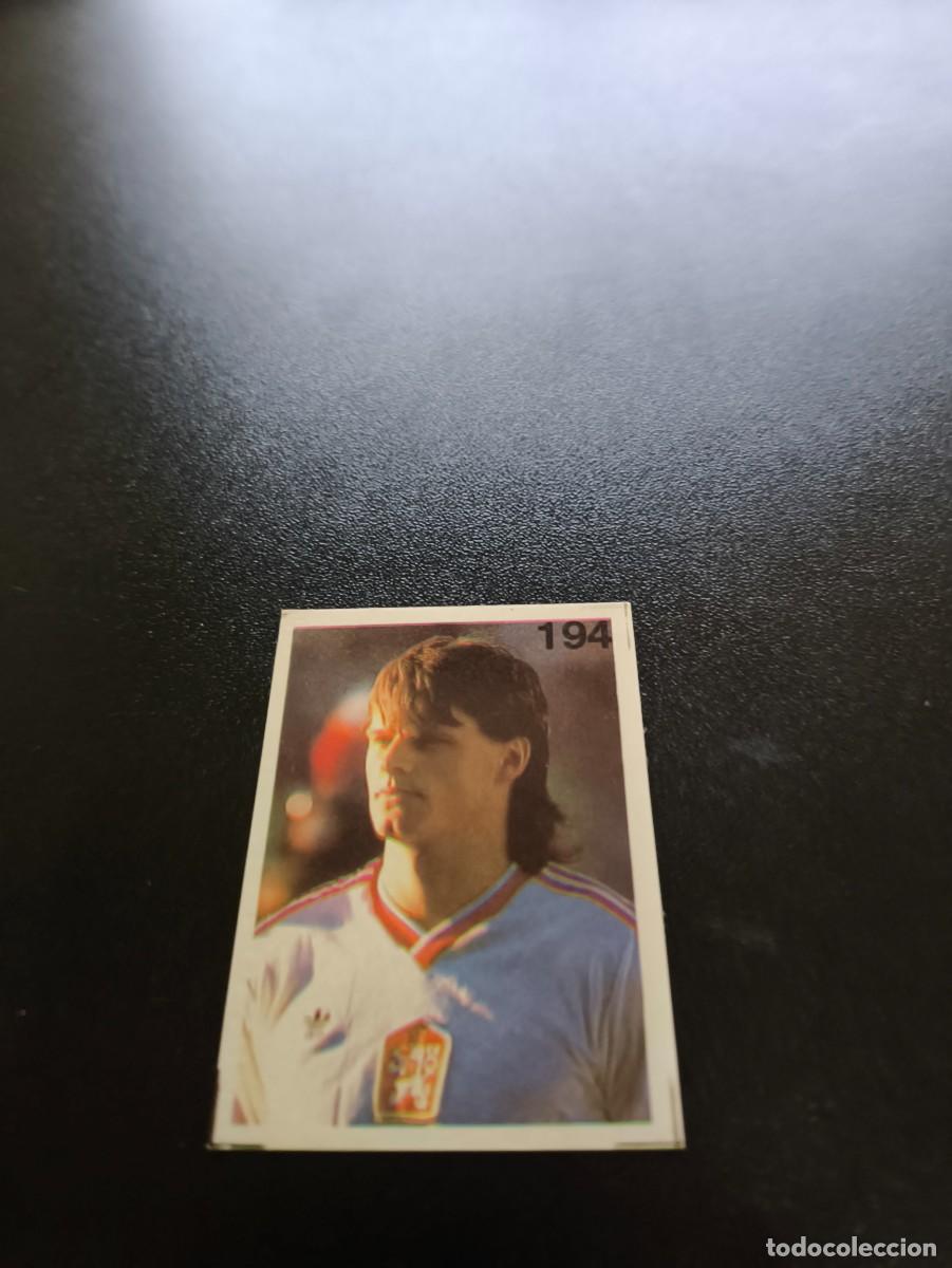 Cromos de F&uacute;tbol: 194 TOMAS SKUHRAVY CHECOSLOVAQUIA REYAUCA MUNDIAL ITALIA 1990 WORLD CUP NO ESTE PANINI