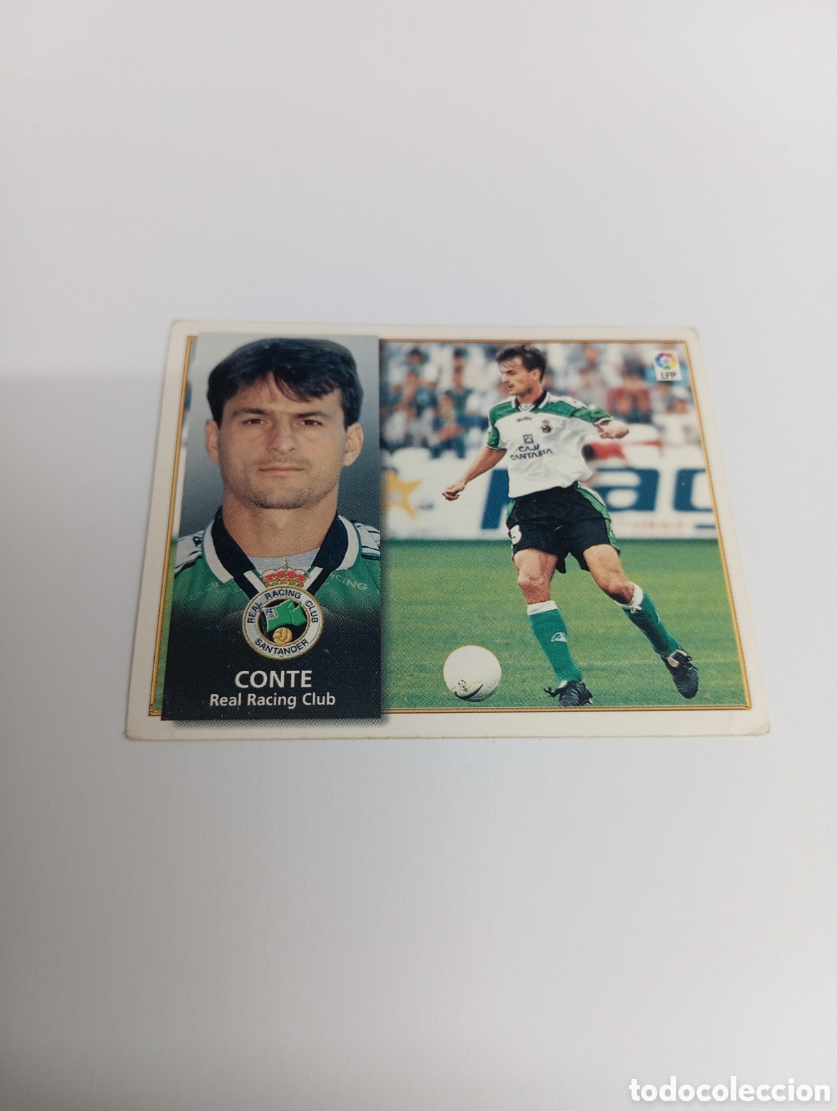 Cromos de F&uacute;tbol: CONTE BAJA Racing Liga Este 1998 1999 NUEVO SIN PEGAR 98 99