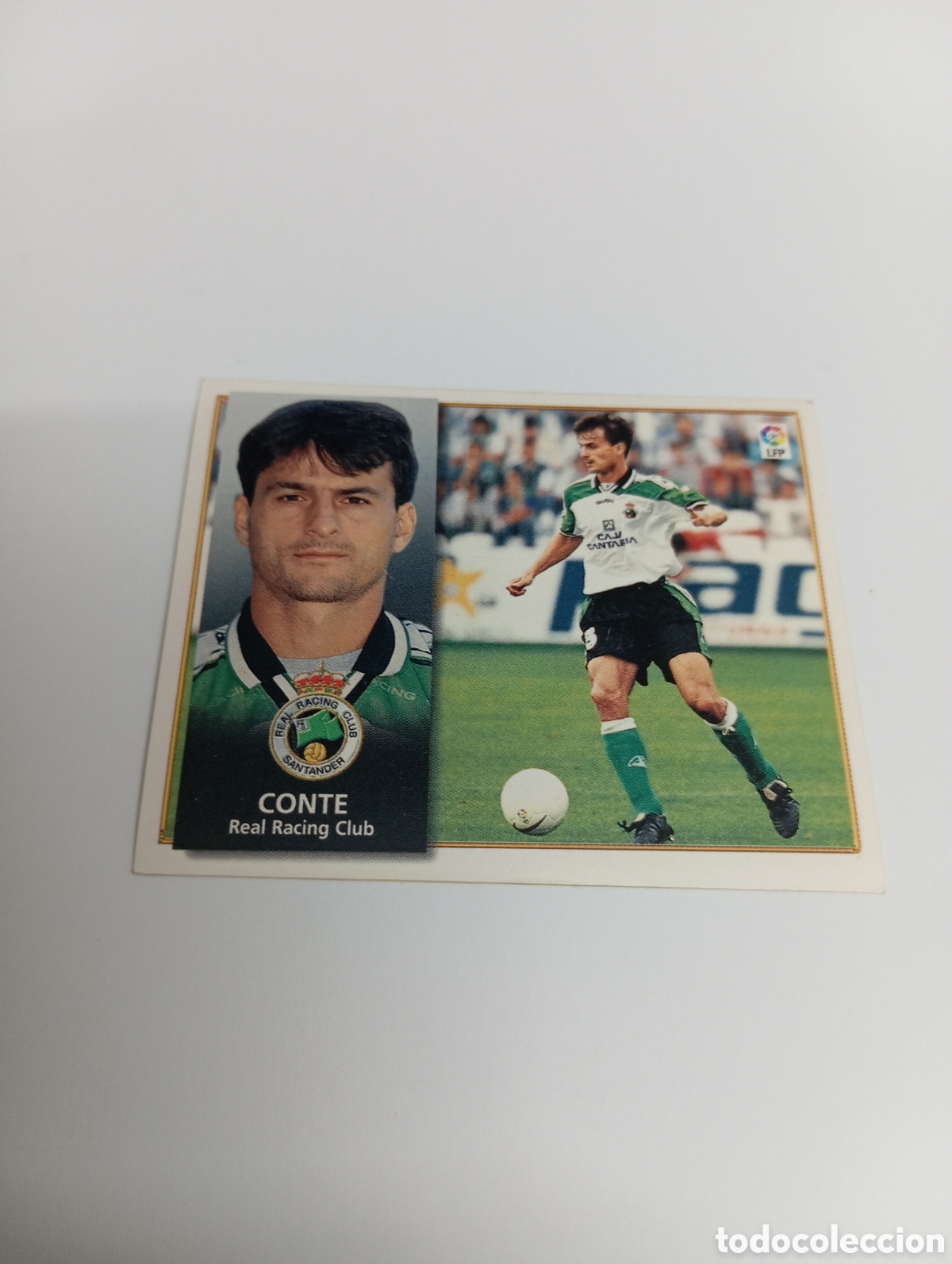 Cromos de F&uacute;tbol: CONTE BAJA Racing Liga Este 1998 1999 NUEVO SIN PEGAR 98 99