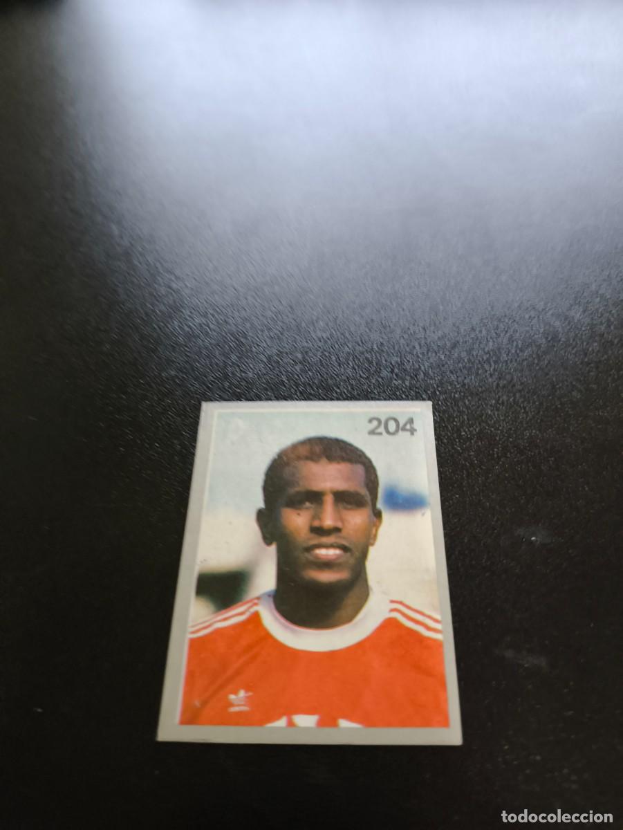 Cromos de F&uacute;tbol: 204 RABIE YASSINE EGIPTO EGYPT REYAUCA MUNDIAL ITALIA 1990 WORLD CUP NO ESTE PANINI