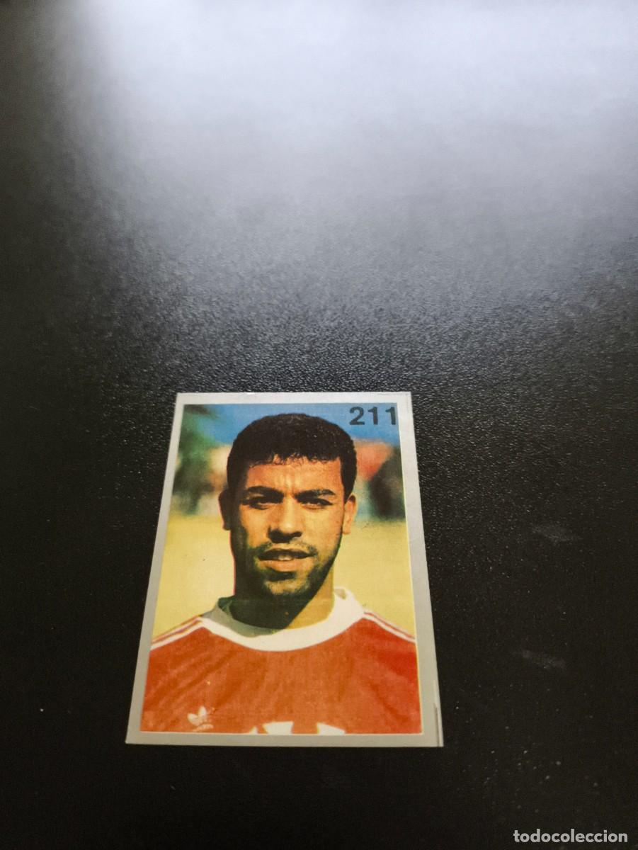 Cromos de F&uacute;tbol: 211 BADR RAGAB EGIPTO EGYPT REYAUCA MUNDIAL ITALIA 1990 WORLD CUP NO ESTE PANINI