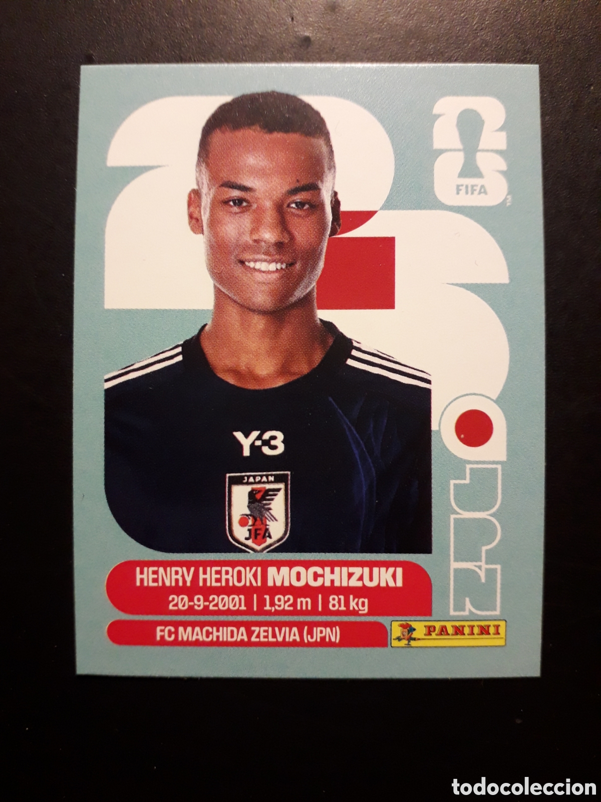 Cromos de F&uacute;tbol: MOCHIZUKI JAP&Oacute;N JPN 3 MUNDIAL F&Uacute;TBOL 2026 FIFA WORLD CUP PANINI SIN PEGAR PEDIDO M&Iacute;NIMO 3&euro;.