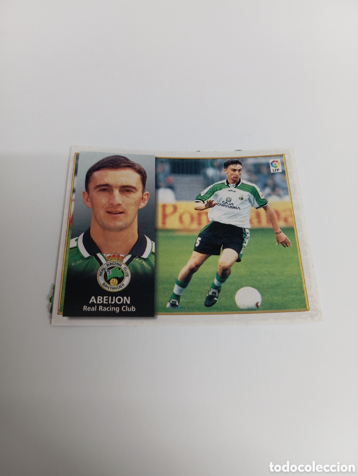 Cromos de F&uacute;tbol: ABEIJON BAJA Racing Liga Este 1998 1999 Panini 98 99