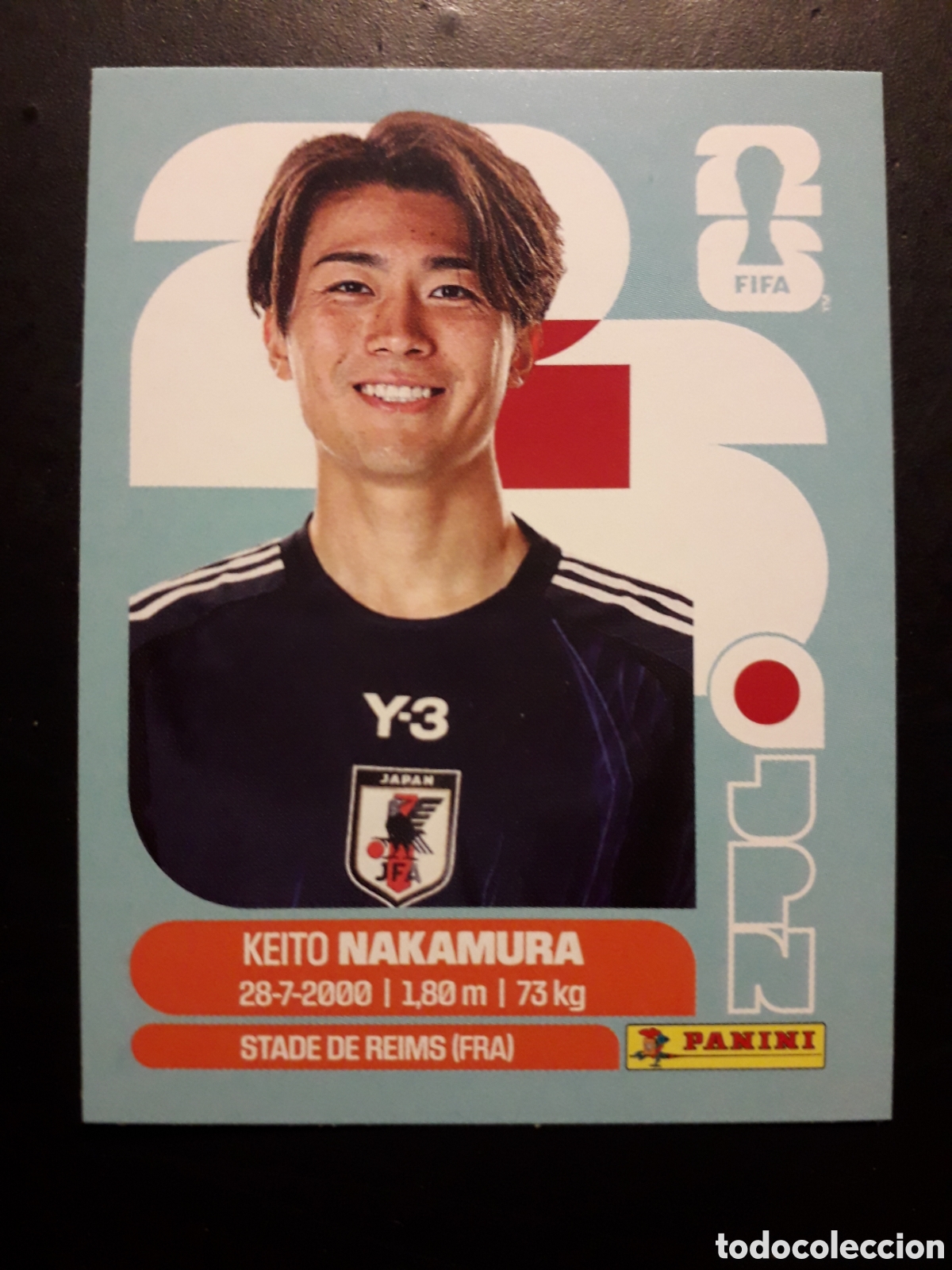 Cromos de F&uacute;tbol: NAKAMURA JAP&Oacute;N JPN 15 MUNDIAL F&Uacute;TBOL 2026 FIFA WORLD CUP PANINI SIN PEGAR PEDIDO M&Iacute;NIMO 3&euro;