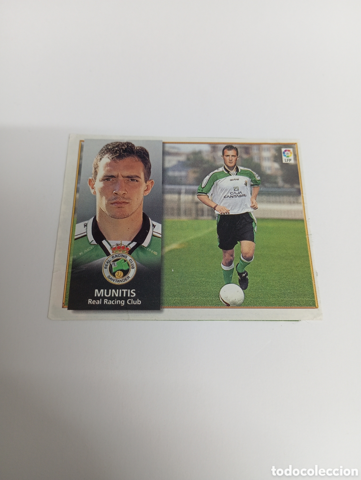 Cromos de F&uacute;tbol: MUNITIS COLOCA Racing Liga Este 1998 1999 Panini 98 99