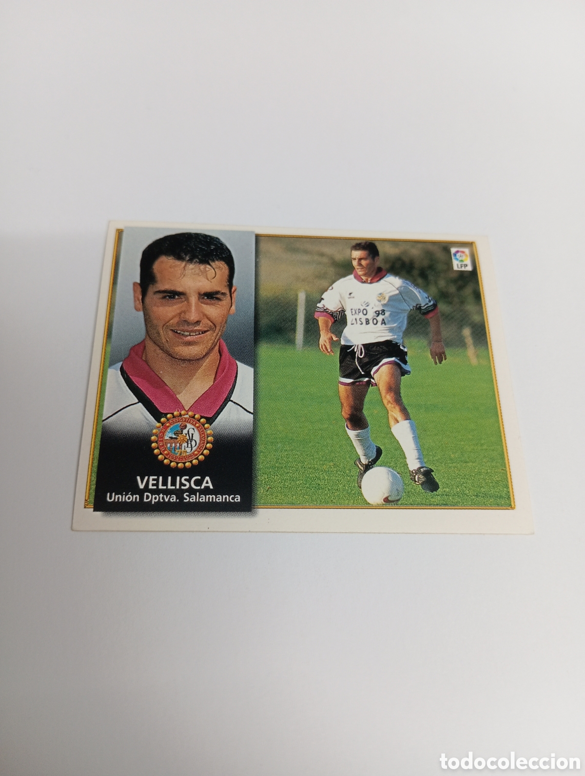 Cromos de F&uacute;tbol: VELLISCA Salamanca Liga Este 1998 1999 NUEVO SIN PEGAR 98 99