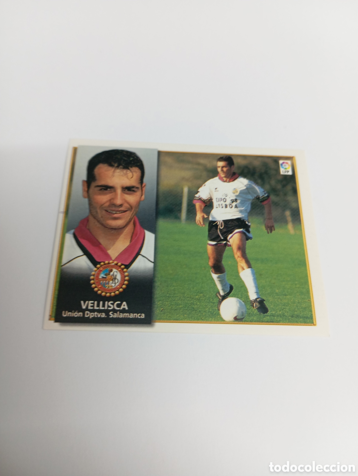 Cromos de F&uacute;tbol: VELLISCA Salamanca Liga Este 1998 1999 NUEVO SIN PEGAR 98 99