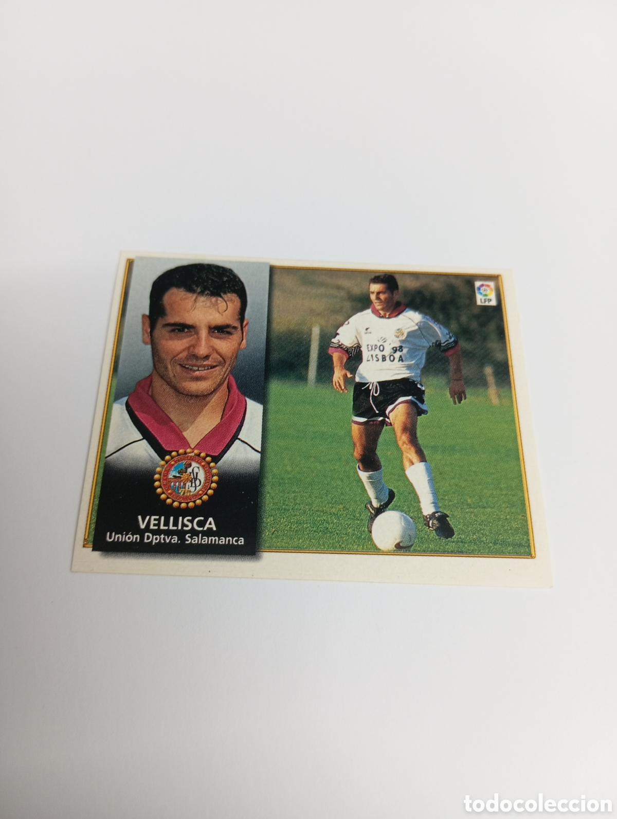 Cromos de F&uacute;tbol: VELLISCA Salamanca Liga Este 1998 1999 NUEVO SIN PEGAR 98 99
