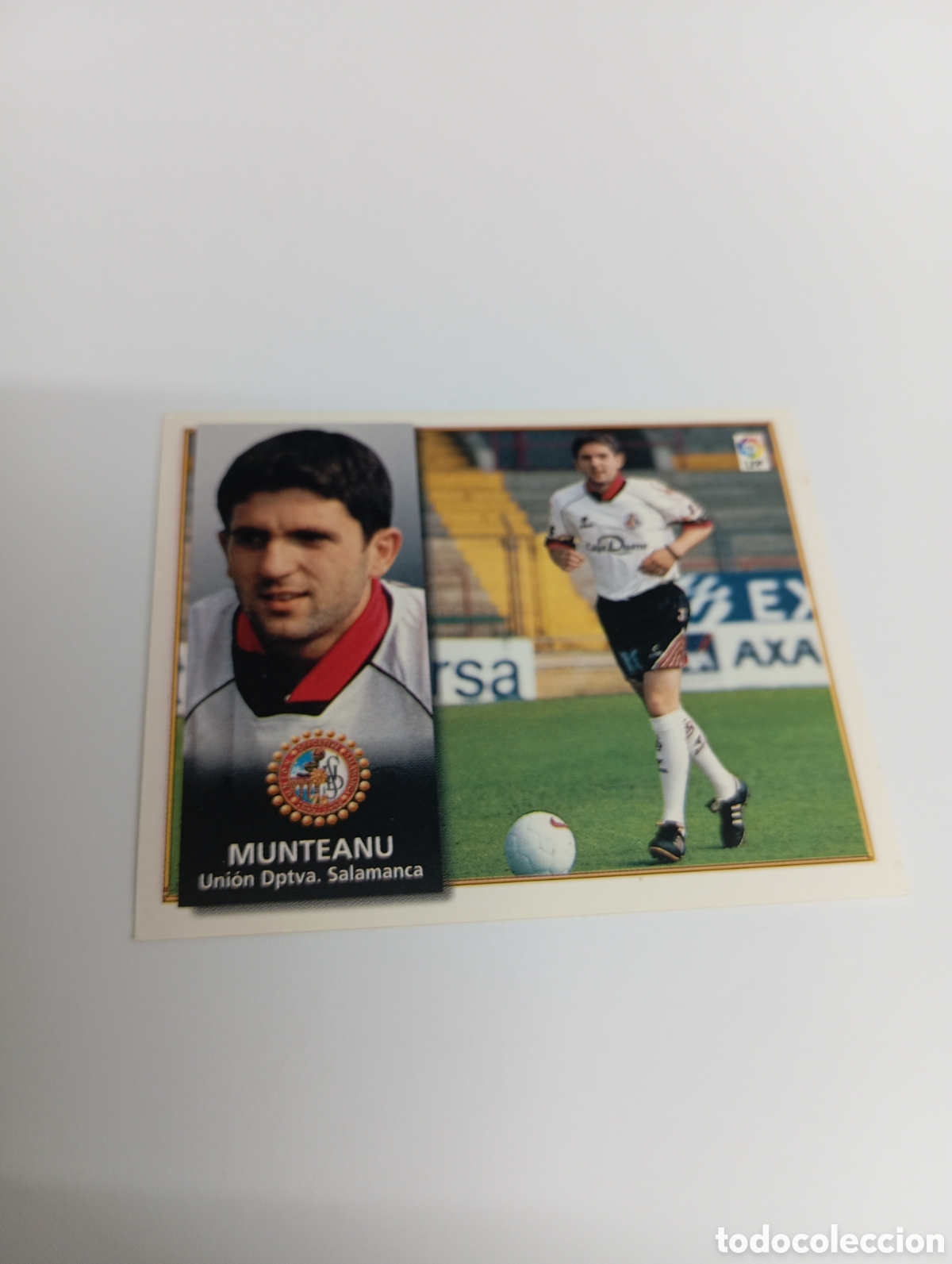 Cromos de F&uacute;tbol: MUNTEANU Salamanca Liga Este 1998 1999 NUEVO SIN PEGAR 98 99