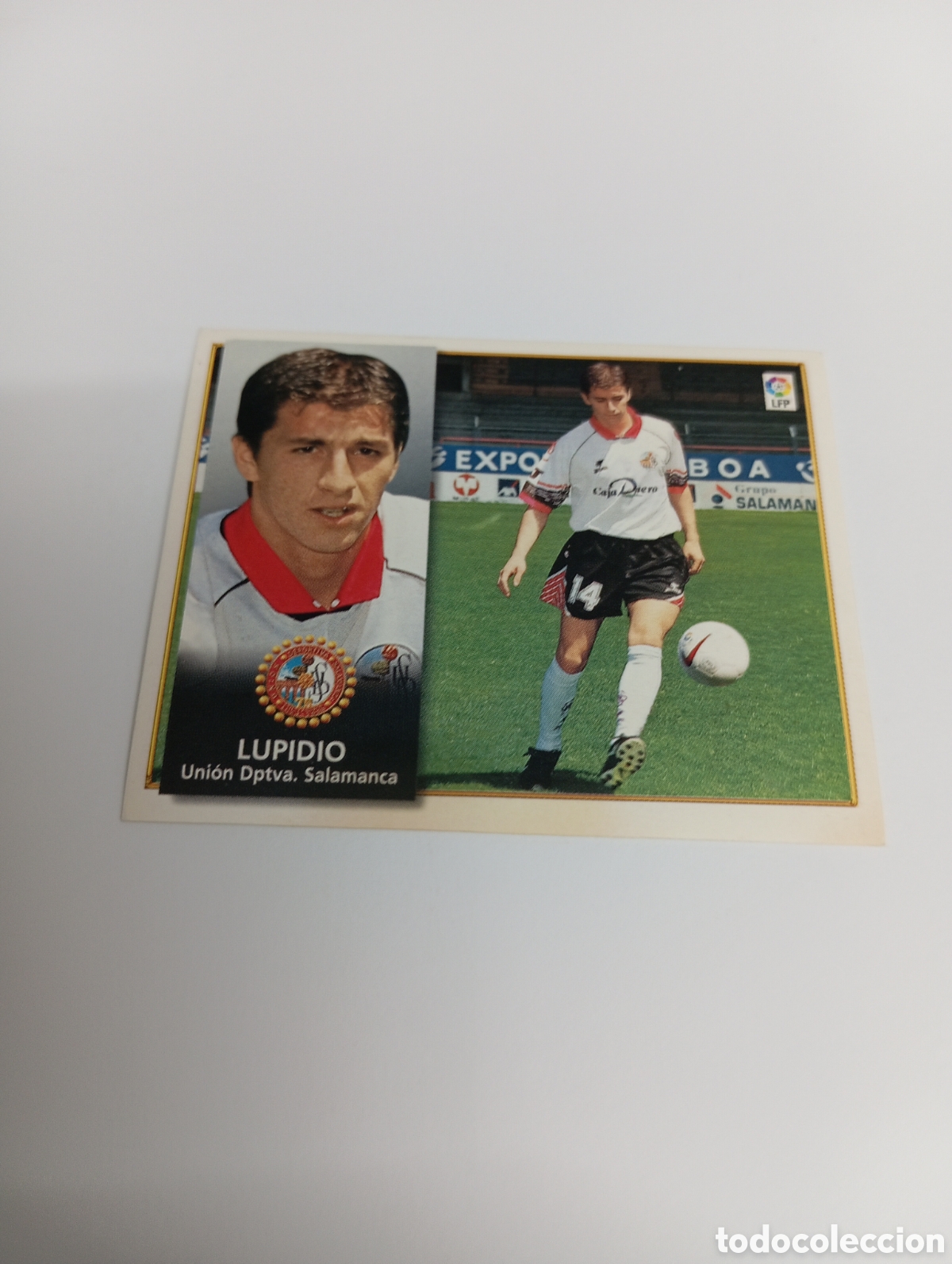 Cromos de F&uacute;tbol: LUPIDIO Salamanca Liga Este 1998 1999 NUEVO SIN PEGAR 98 99