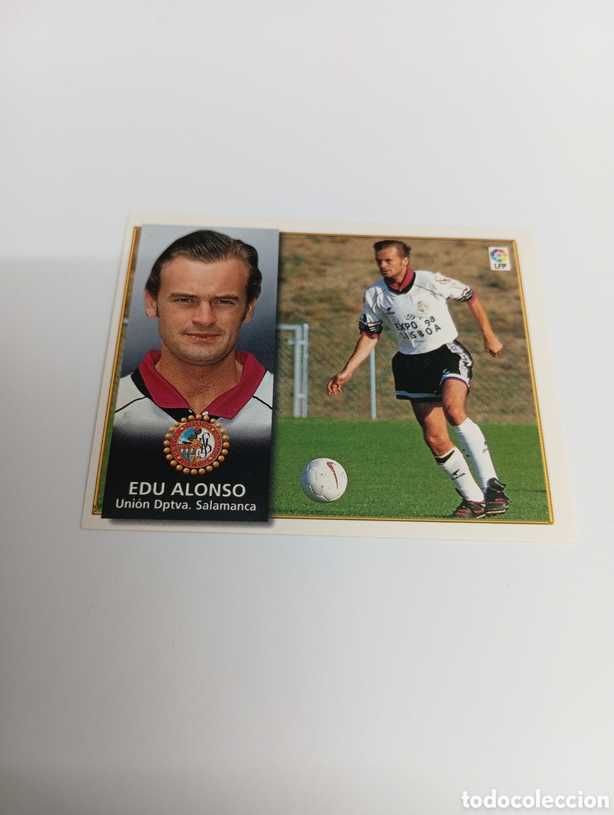 Cromos de F&uacute;tbol: EDU ALONSO Salamanca Liga Este 1998 1999 NUEVO SIN PEGAR 98 99
