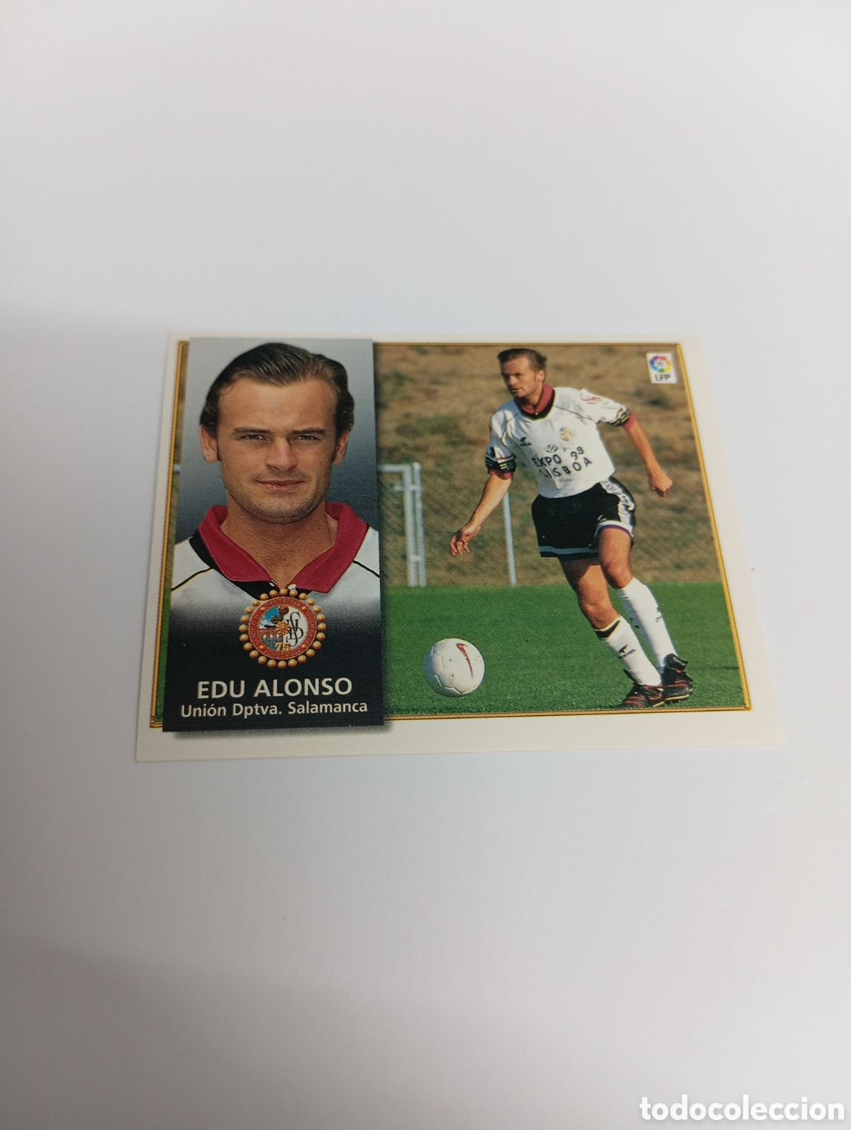 Cromos de F&uacute;tbol: EDU ALONSO Salamanca Liga Este 1998 1999 NUEVO SIN PEGAR 98 99