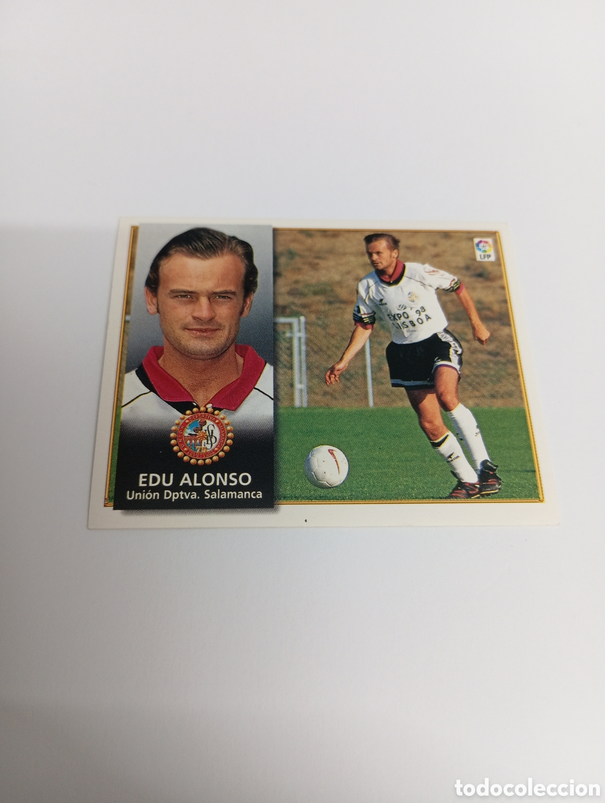 Cromos de F&uacute;tbol: EDU ALONSO Salamanca Liga Este 1998 1999 NUEVO SIN PEGAR 98 99