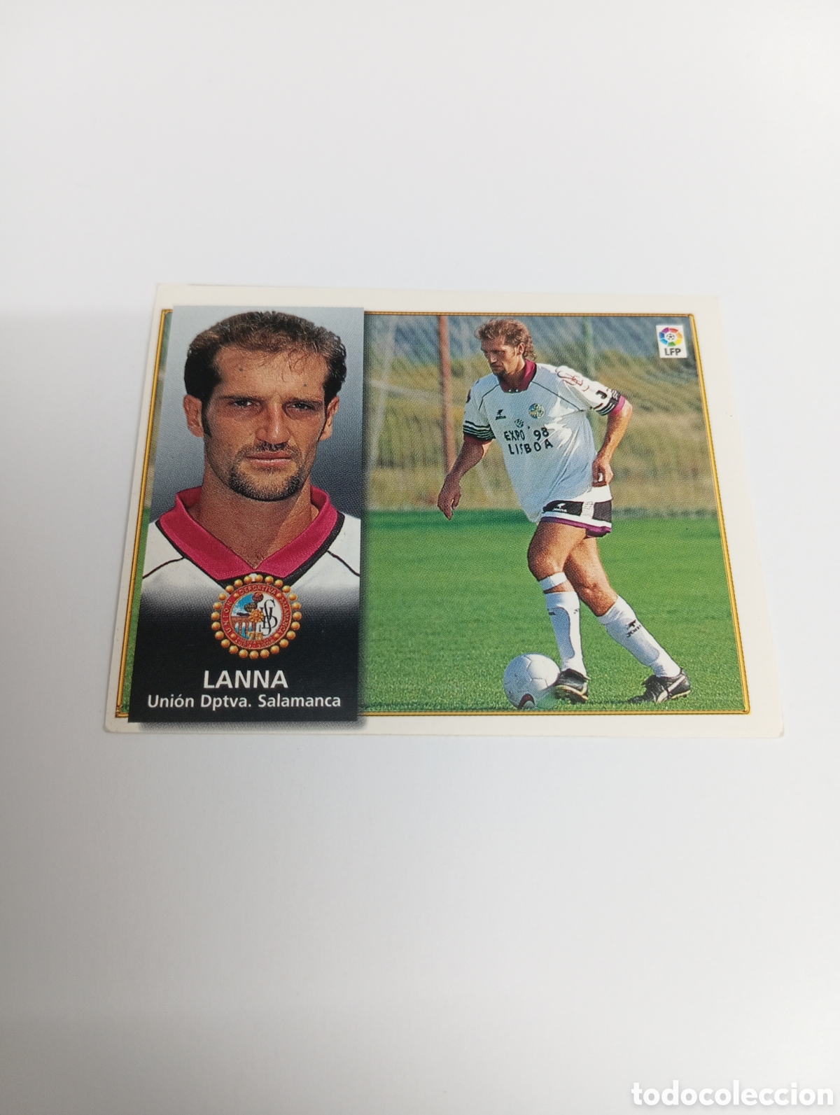 Cromos de F&uacute;tbol: LANNA Salamanca Liga Este 1998 1999 NUEVO SIN PEGAR 98 99