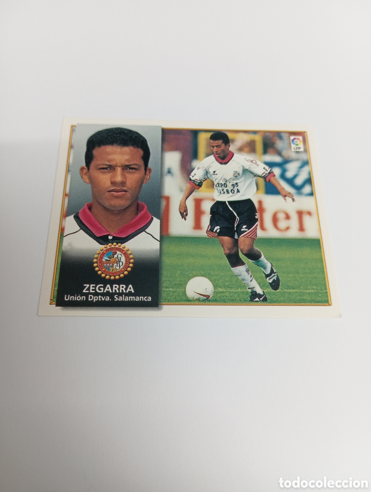 Cromos de F&uacute;tbol: ZEGARRA BAJA Salamanca Liga Este 1998 1999 NUEVO SIN PEGAR 98 99
