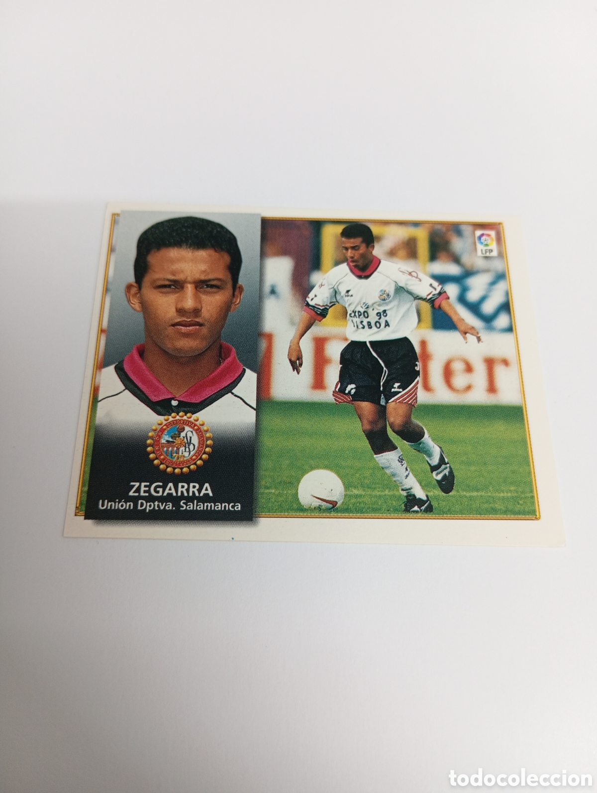 Cromos de F&uacute;tbol: ZEGARRA BAJA Salamanca Liga Este 1998 1999 NUEVO SIN PEGAR 98 99